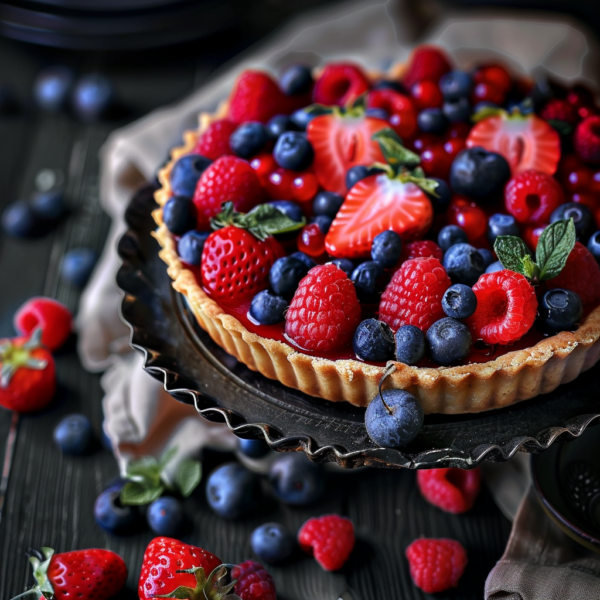 Tarte Compote Aux Fruits Rouges Recette de Tarte aux Fruits Rouges: Réalisez un Délicieux Dessert