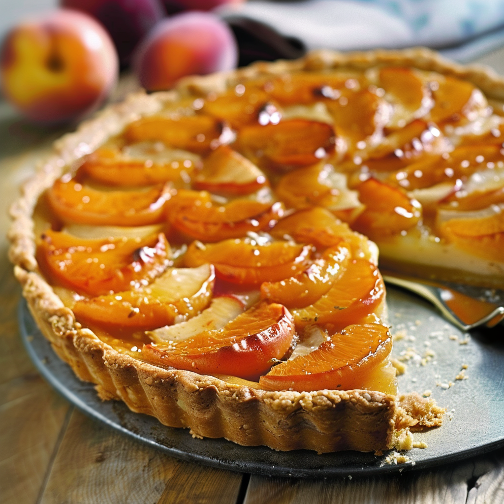 Recette de Tarte aux Abricots depuis recettemoderne.com
