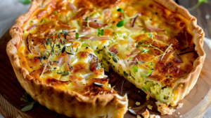 recette tarte aux poireaux depuis recettemoderne.com