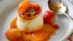 Panacotta Légère aux Abricots depuis recettemoderne.com
