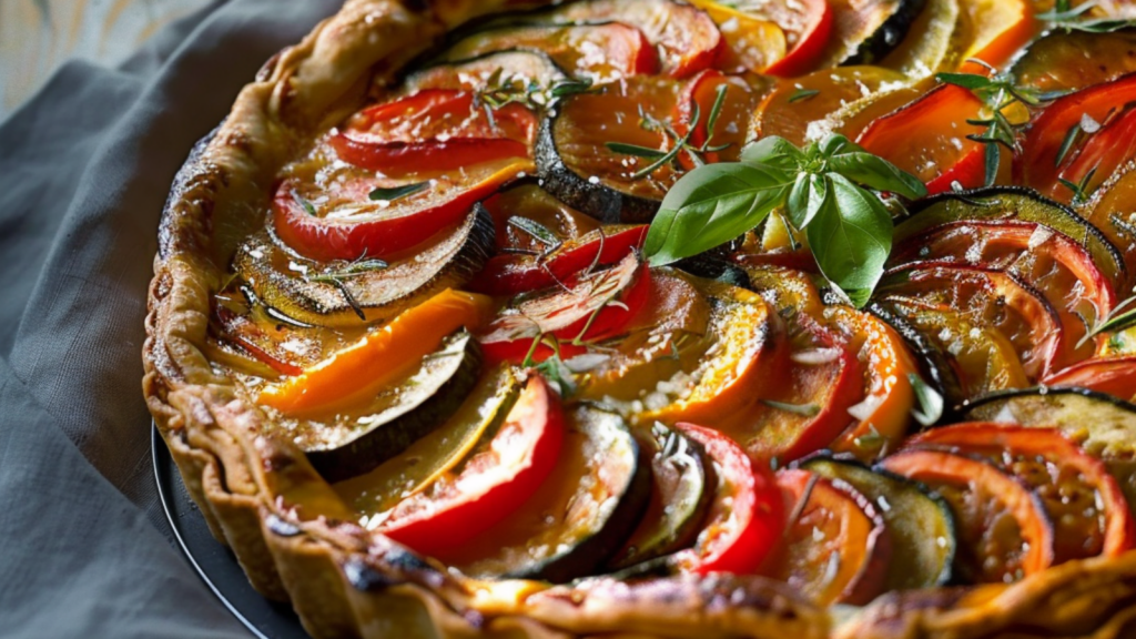 Tarte aux Légumes recettemoderne.com