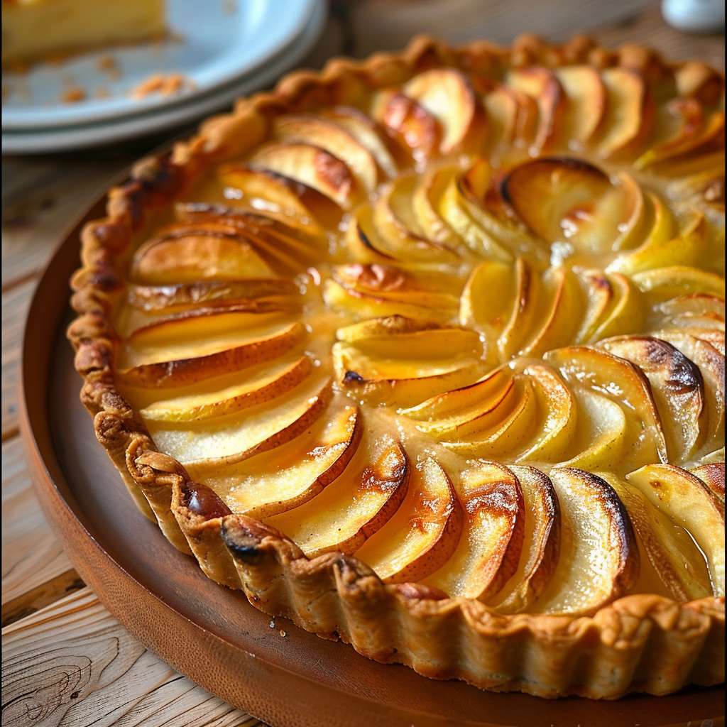 recette tarte aux pommes depuis recettemoderne.com