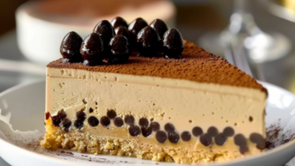 Gâteau Sans Cuisson au Café Depuis recettemoderne.com