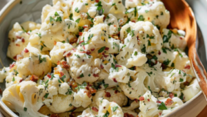 salade de chou-fleur Depuis recettemoderne.com