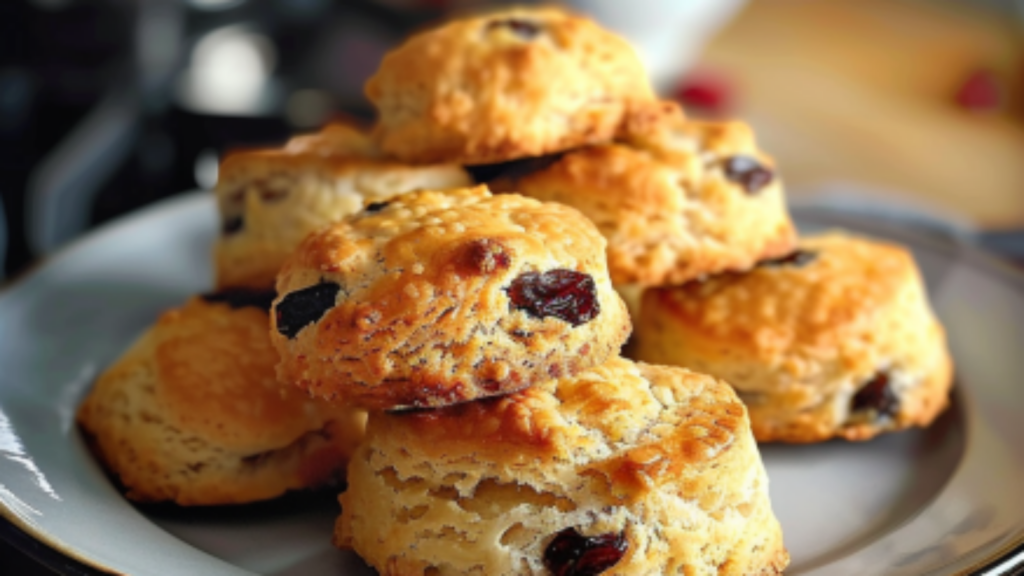 scones aux raisins moelleux Depuis recettemoderne.com