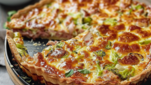 quiche légère poireaux thon Depuis recettemoderne.com