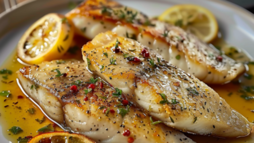 Filets de Sole au Citron et Persil Depuis recettemoderne.com