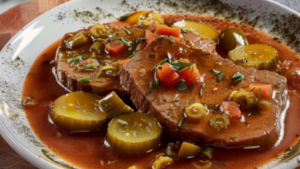 Beef Tongue Pickle Sauce Depuis recettemoderne.com