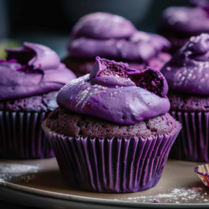 muffins au velours violetDepuis recettemoderne.com