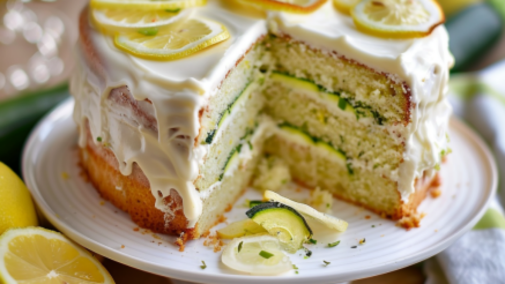 Gâteau Citron Courgette Depuis recettemoderne.com