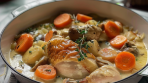 Blanquette de poulet Depuis recettemoderne.com