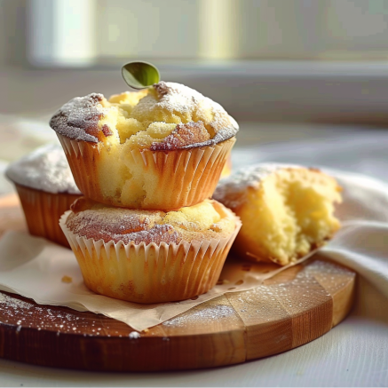 muffins fondants aux pommes Depuis recettemoderne.com