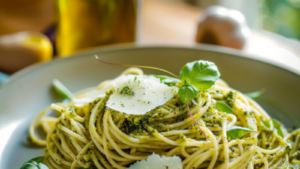 Pâtes au Pesto Depuis recettemoderne.com