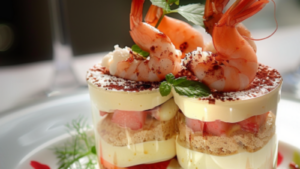 Tiramisu aux Crevettes Roses Depuis recettemoderne.com