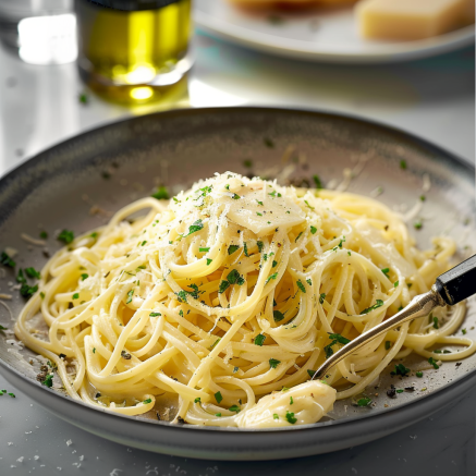 Spaghetti Crémeux aux Trois Fromages Depuis recettemoderne.com