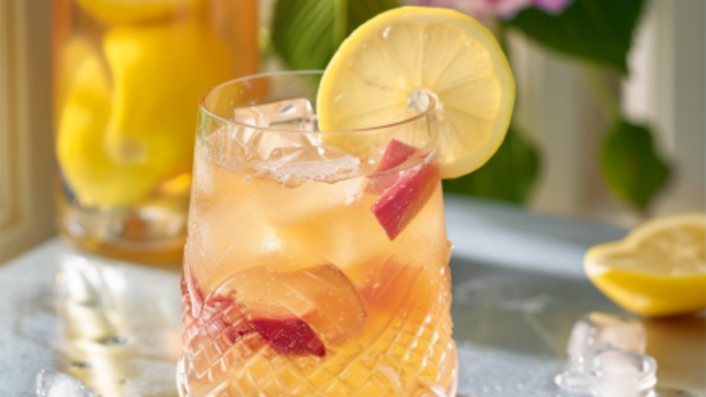 Limonade à la rhubarbe Depuis recettemoderne.com