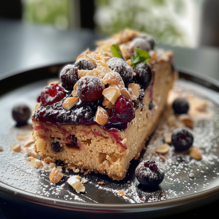 Gâteau diététique aux flocons d'avoine Depuis recettemoderne.com