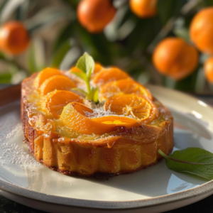 Moelleux à l'Abricot à la Fleur d'Oranger Depuis recettemoderne.com