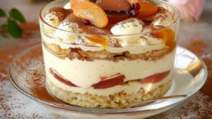 Tiramisu Abricot Biscuits Roses Depuis recettemoderne.com