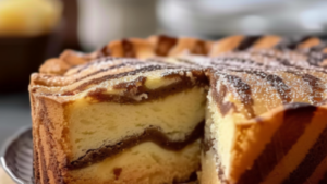 génoise marbrée Depuis recettemoderne.com