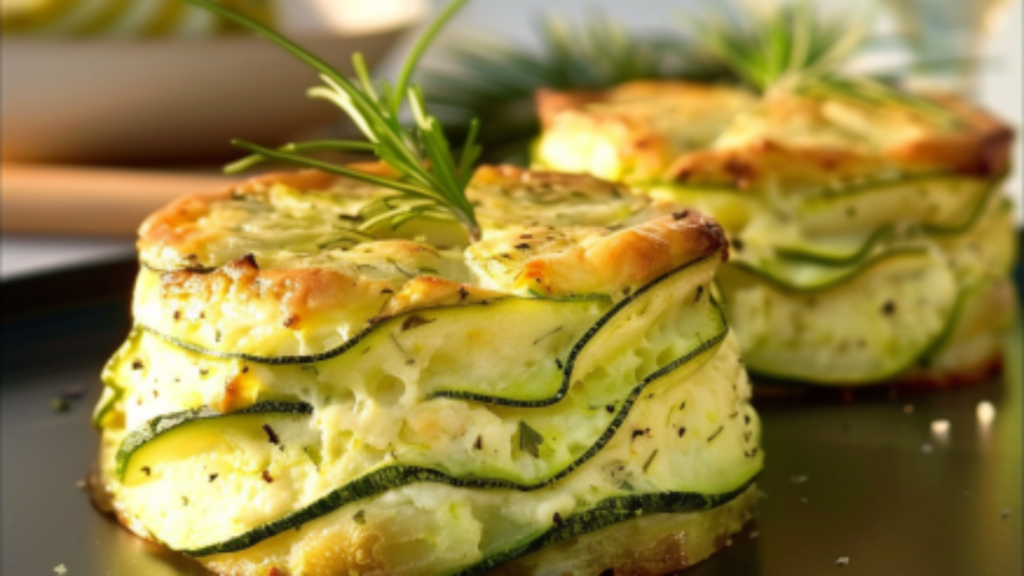 Moelleux au Chèvre et à la Courgette Depuis recettemodene.com