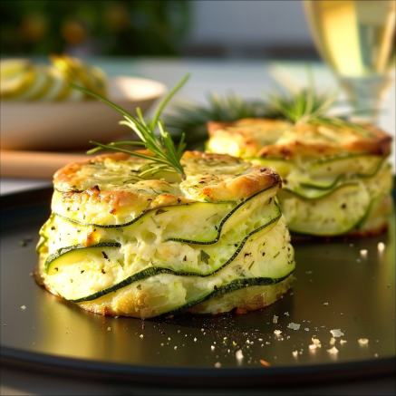 Moelleux au Chèvre et à la Courgette Depuis recettemodene.com