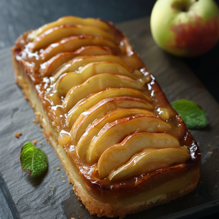 moelleux aux pommes Depuis recettemoderne.com