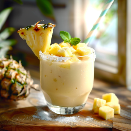 Smoothie Brûle-Graisse Ananas Mangue Depuis recettemoderne.com