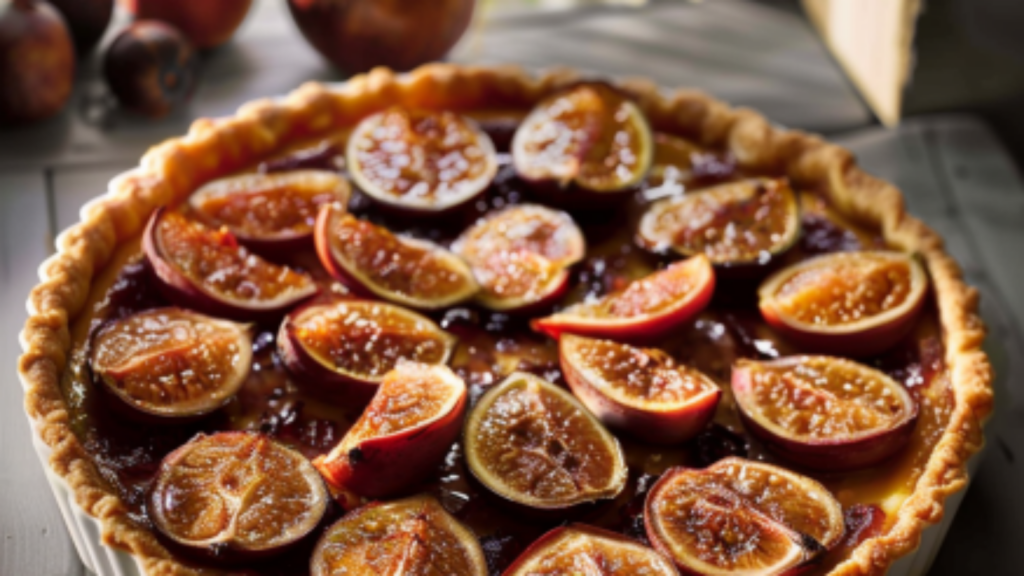 Tarte aux Figues Depuis recettemoderne.com