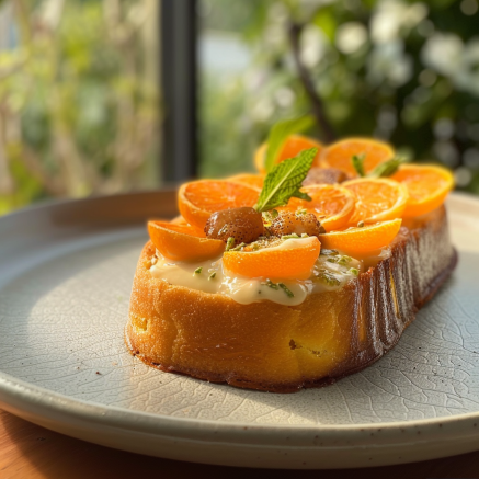 Moelleux à l'Abricot à la Fleur d'Oranger Depuis recetteoderne.com