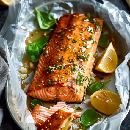 Recette saumon miel Depuis recettemoderne.com