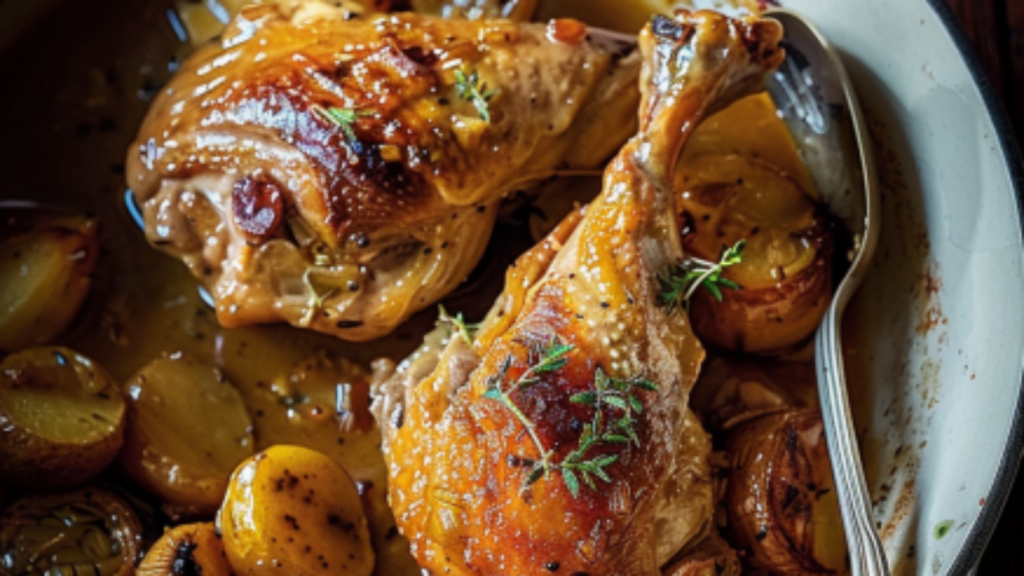 Lapin à la Moutarde Maison Depuis recettemoderne.com