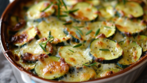 Gratin de courgettes Depuis recettemoderne.com