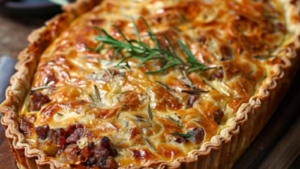 quiche à la viande hachée Depuis recettemoderne.com