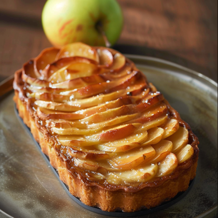 moelleux aux pommes Depuis recettemoderne.com