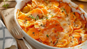 Gratin de carottes léger Depuis recettemoderne.com