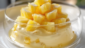 mousse crémeuse à l'ananas Depuis recettemoderne.com