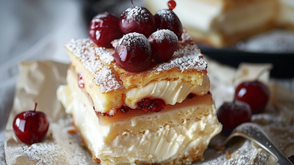 Gâteau Karpatka Depuis recettemoderne.com