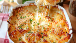 Gratin de Pommes de Terre Parmesan Gruyère Depuis recettemoderne.com