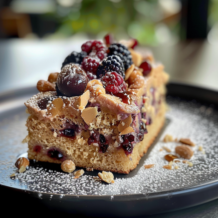 Gâteau diététique aux flocons d'avoine Depuis recettemoderne.com