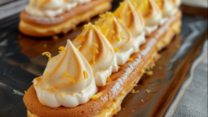 Éclairs meringués au citron Depuis recettemoderne.com