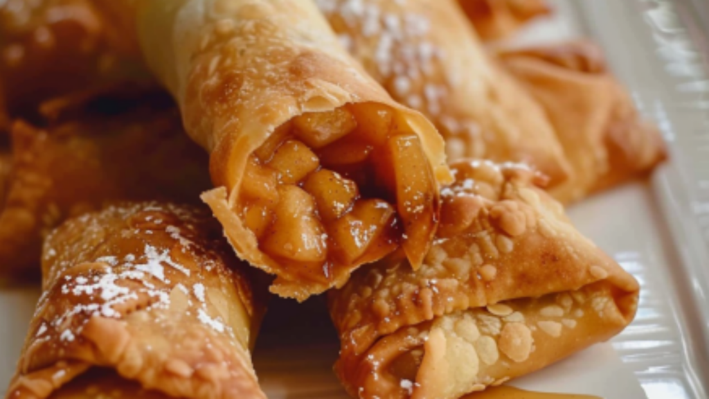 Rouleaux Œufs Tarte Pommes Depuis recettemoderne.com