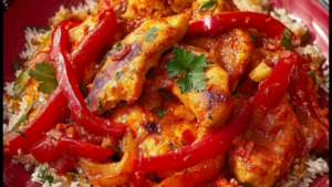 Dinde Paprika Poivron Depuis recettemoderne.com