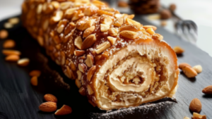 Gâteau Roulé aux Amandes Depuis recettemoderne.com