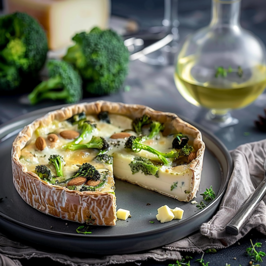 Tourte Brocolis Dinde Fromage
