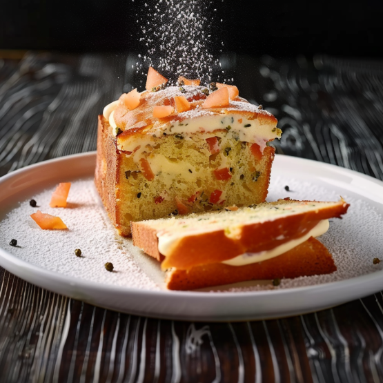 Cake Salé Saumon Fumé Aneth