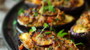 Aubergines Farcies Gourmandes