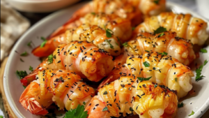 Feuilletés aux Crevettes