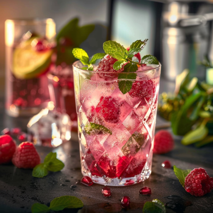 Mojito à la Framboise Depuis recettemoderne.com