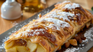 Strudel aux Pommes et au Miel Depuis recettemoderne.com